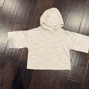 Athleta Kids Pastel Striped Hoodie